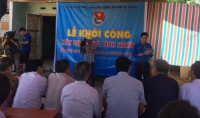 Công ty cổ phần sản xuất công nghiệp xây lắp 3 tham dự lễ khởi công xây dựng nhà tình nghĩa tại huyện Can Lộc, tỉnh Hà Tĩnh 